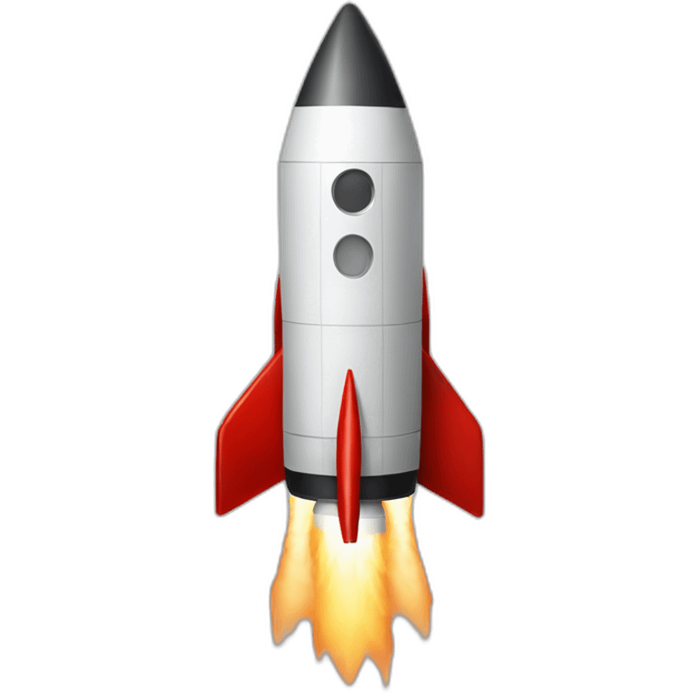 rocket depicting music emoji