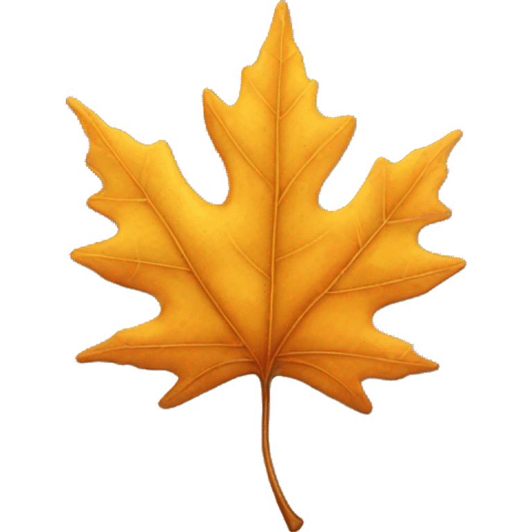 fall leaf emoji