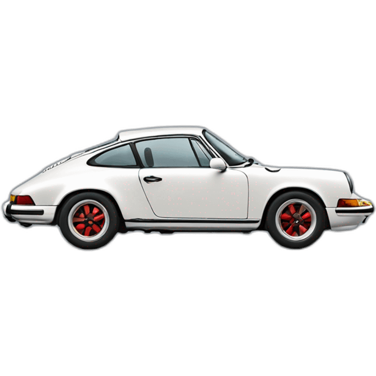 porsche 911 side view emoji