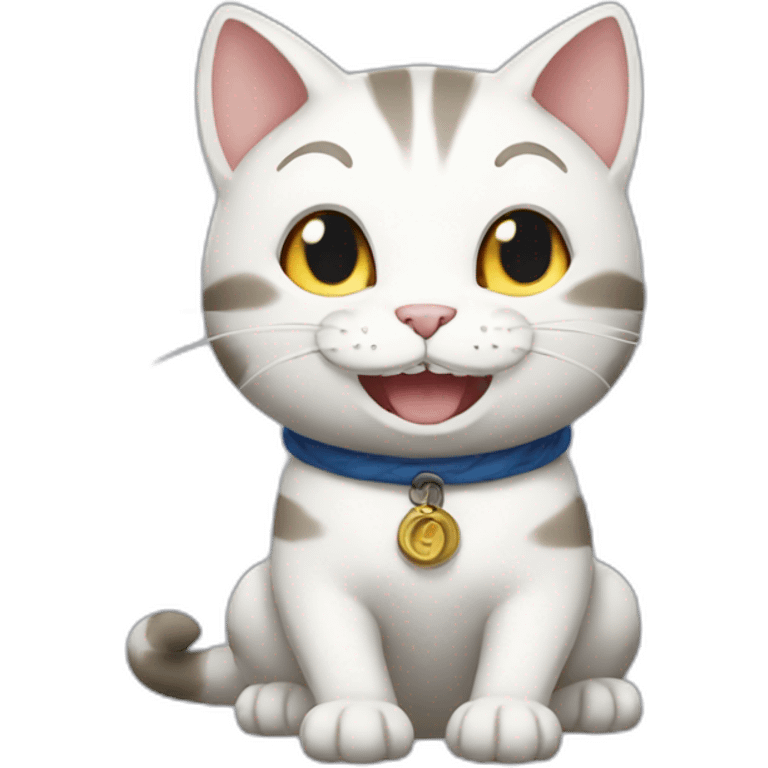 cat happy from fairy tail emoji