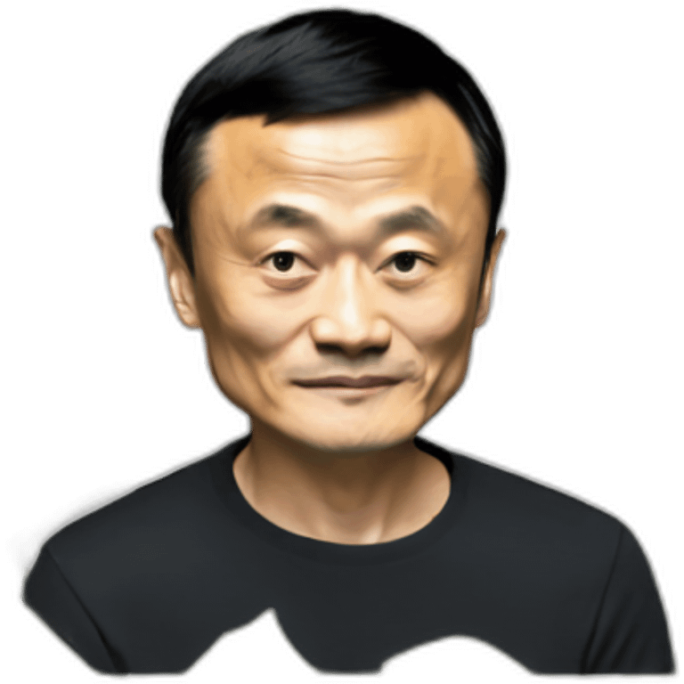 Jack Ma saying I don’t like money emoji