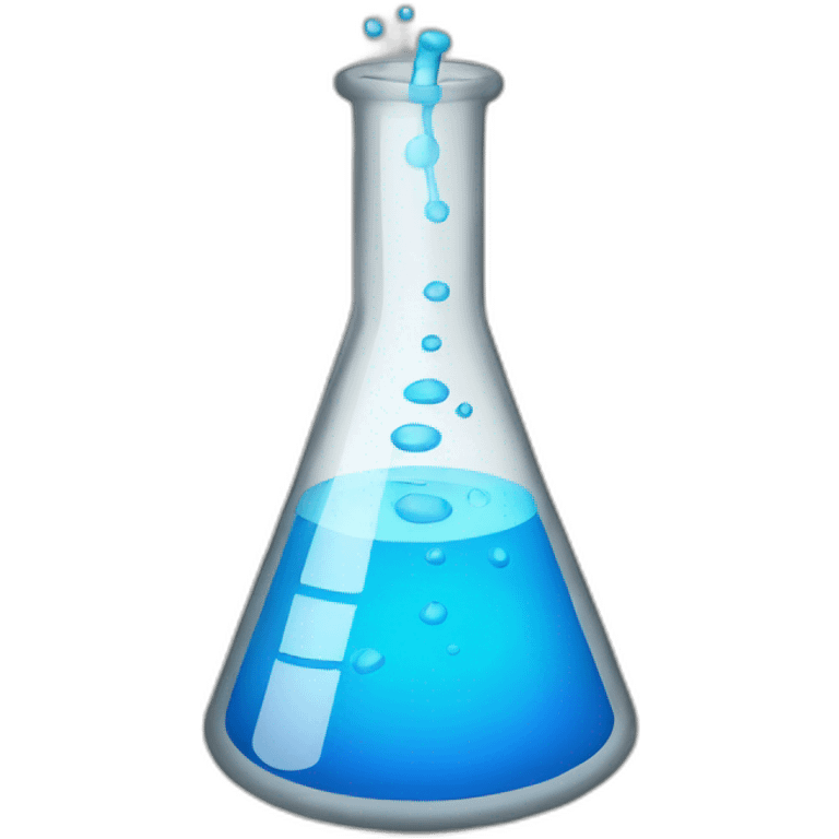 Conical flask emoji