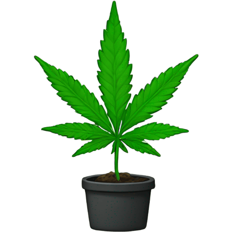 marijuana plant emoji