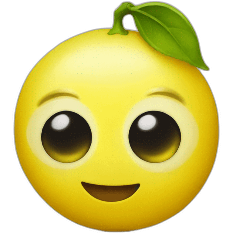 lemon emoji