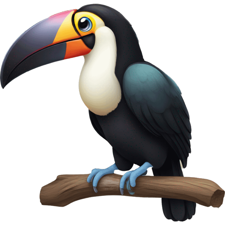 weird toucan asian exotic tropical bird emoji