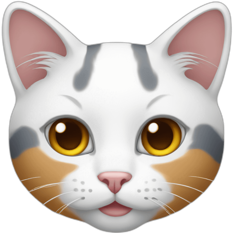 tricolor cat emoji