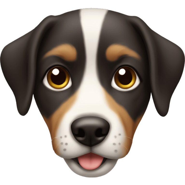 A cute dog emoji