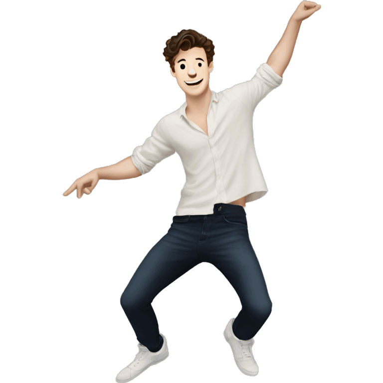 Shawn Mendes dancing emoji