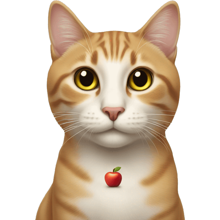 Apple in a cat store  emoji