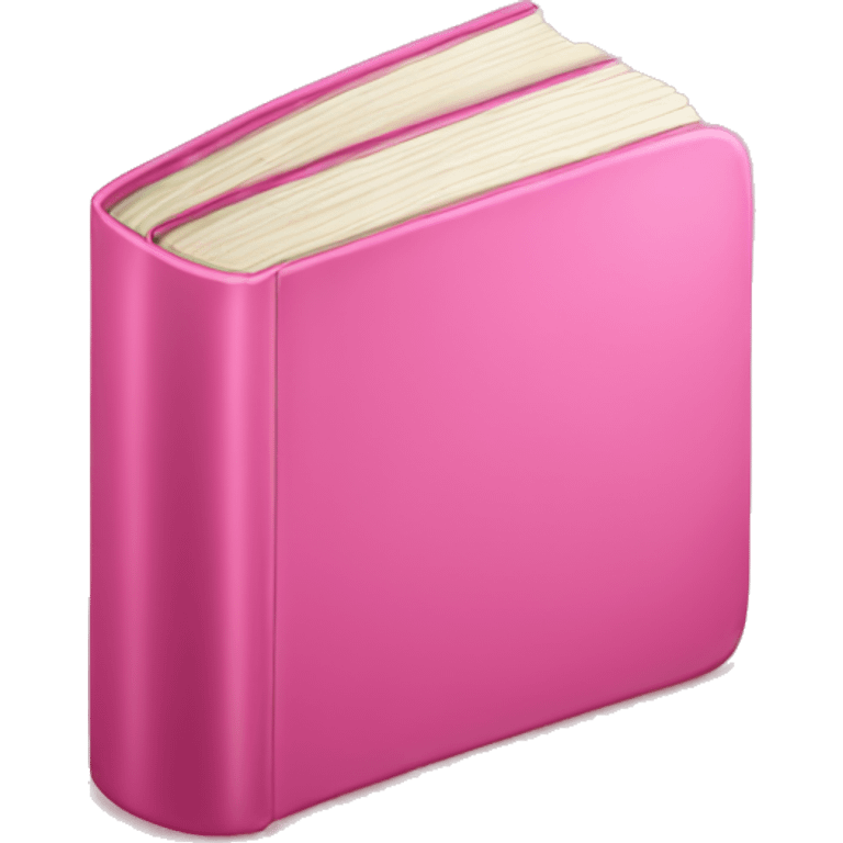 pink book emoji