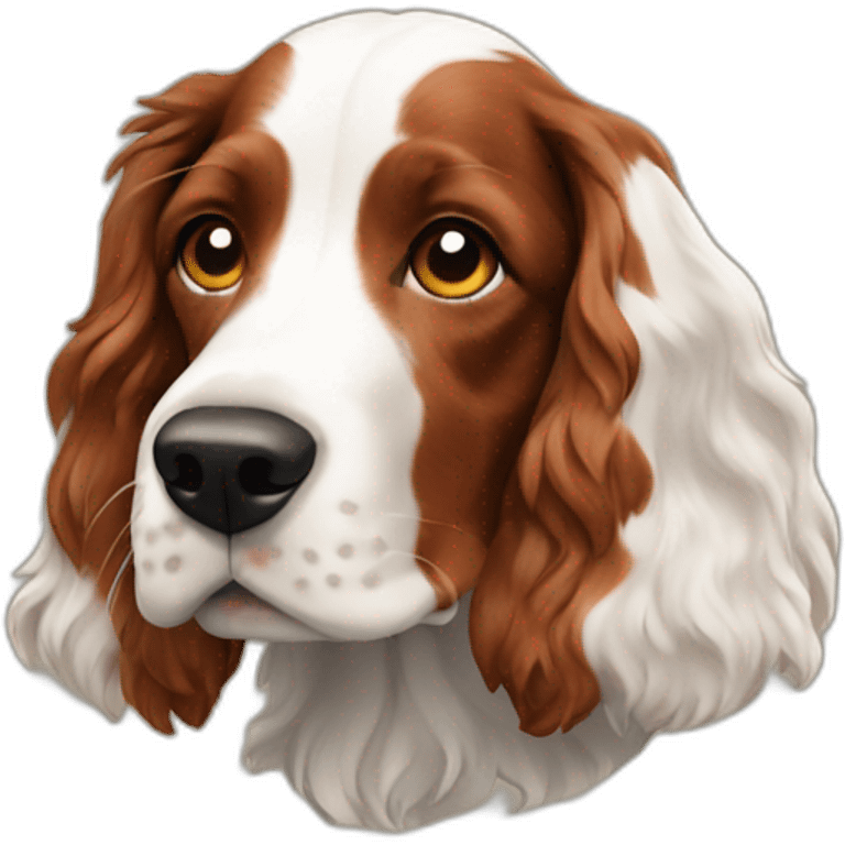 welsh springer spaniel dog emoji