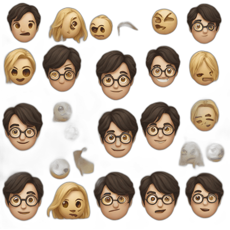 harry potter emoji having fun emoji