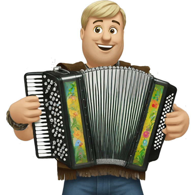 Russian button accordion emoji