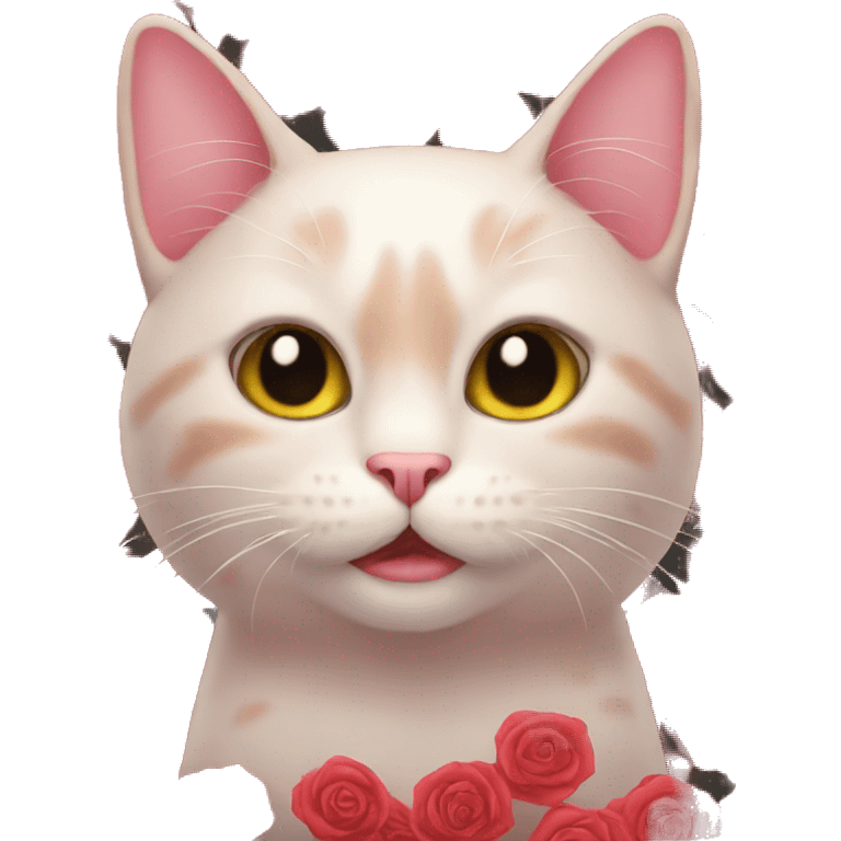 ROSE CAT emoji