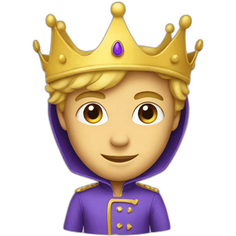 little prince costume emoji