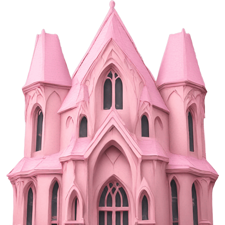 Light pink gothic architecture emoji