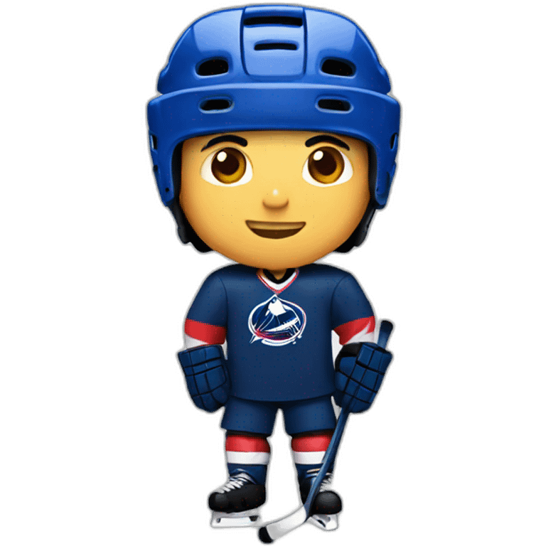 hockey man emoji