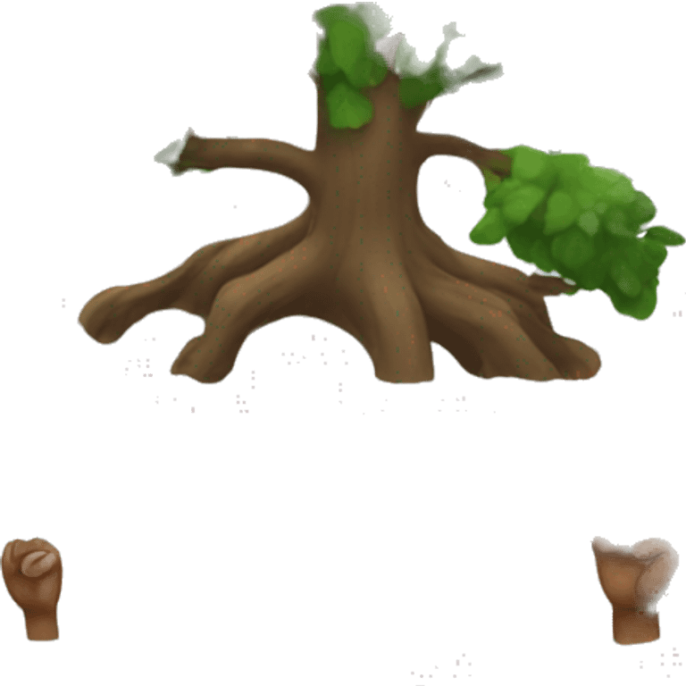 tree orthodox fingers emoji