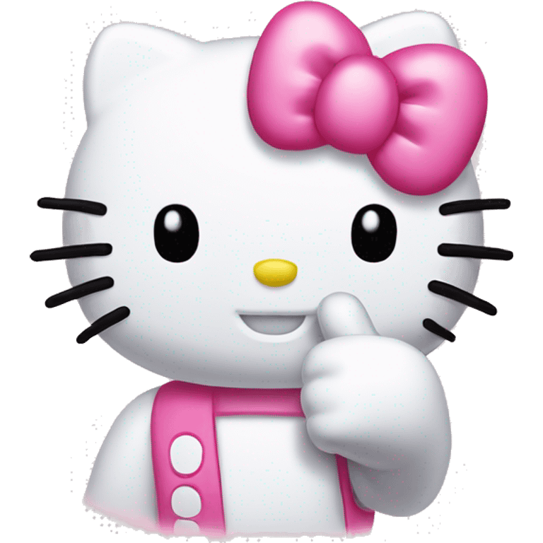 Hello kitty Thumbs up emoji