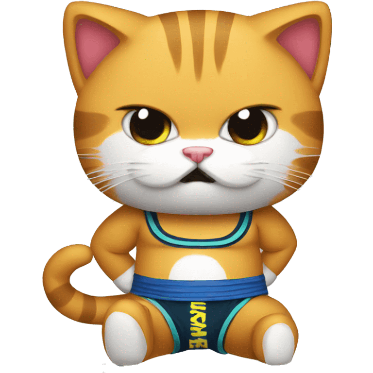 Cat Muay Thai emoji