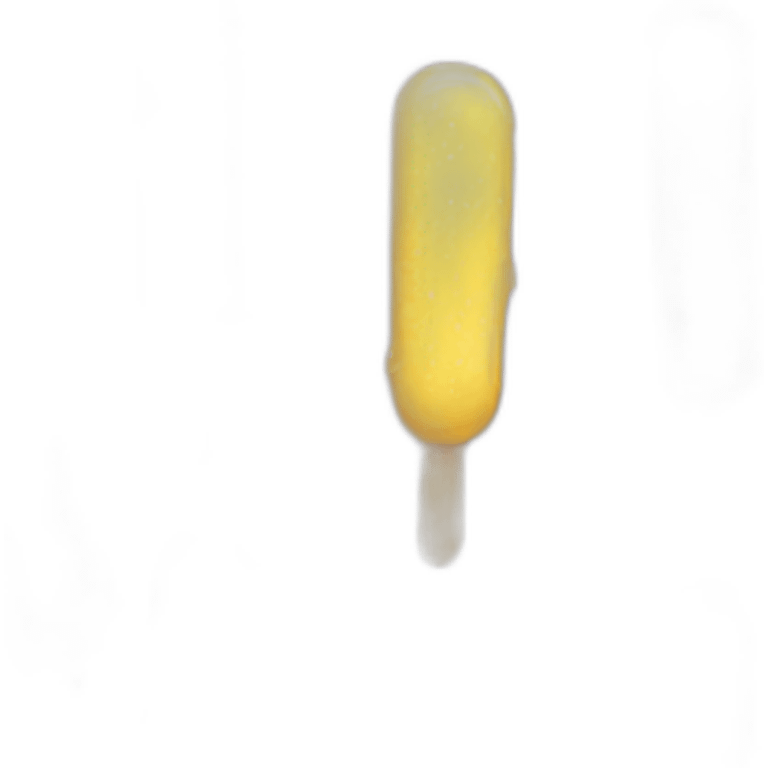 yellow melting popsicle emoji