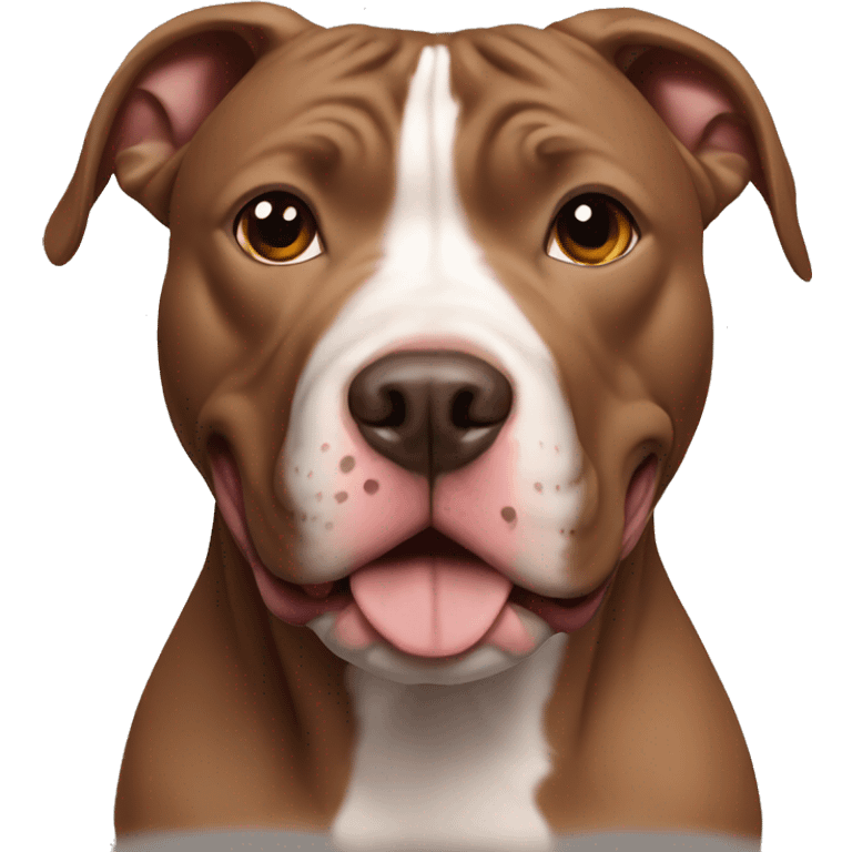 pitbull brown emoji