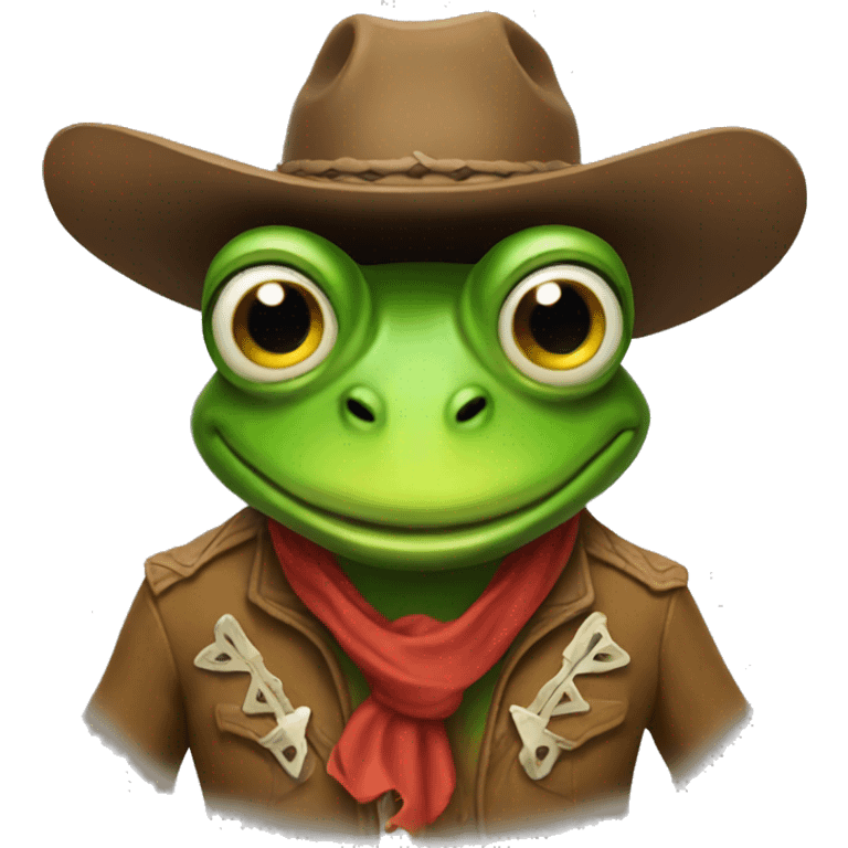 cowboy frog emoji