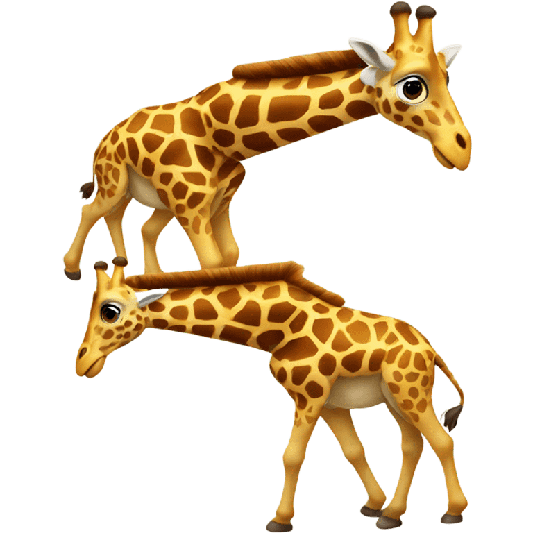 Flying giraffes  emoji