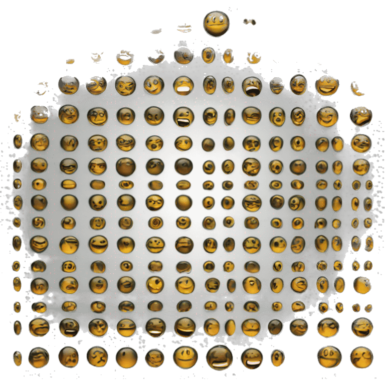 3d gradient black circle emoji