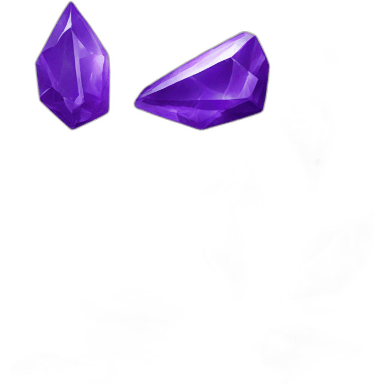 purple emerald shard emoji