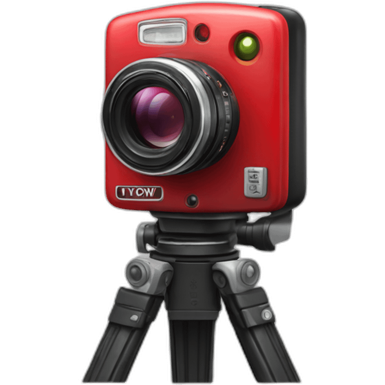 Red Camera with text "Wallet 10 Avax" emoji