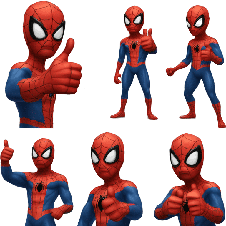 Spiderman thumbs up emoji