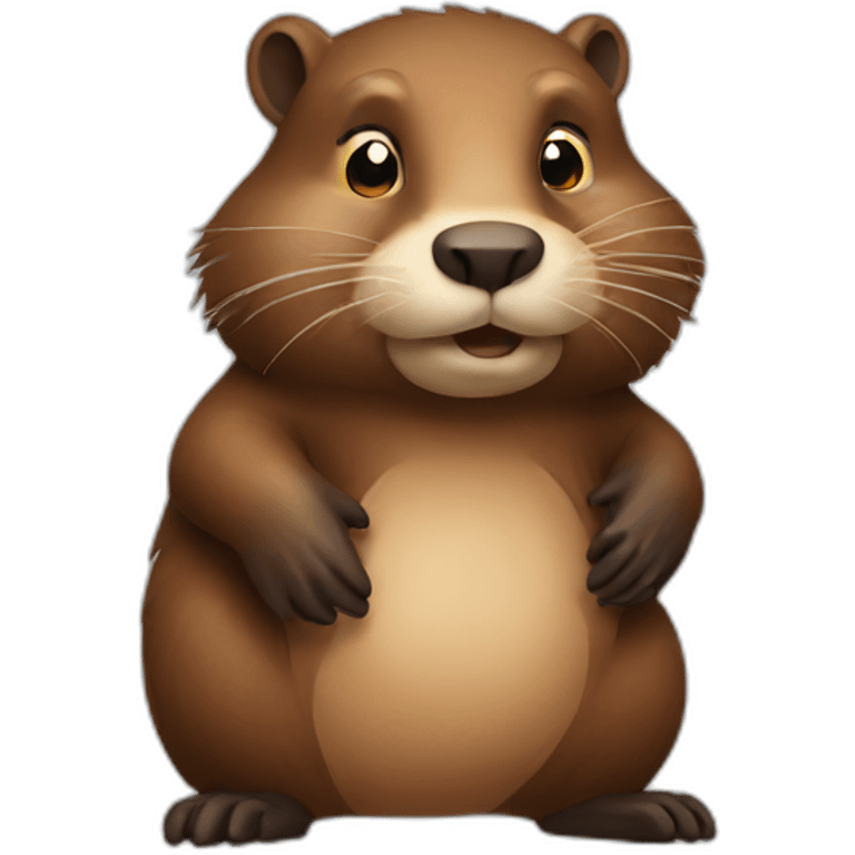 beaver emoji