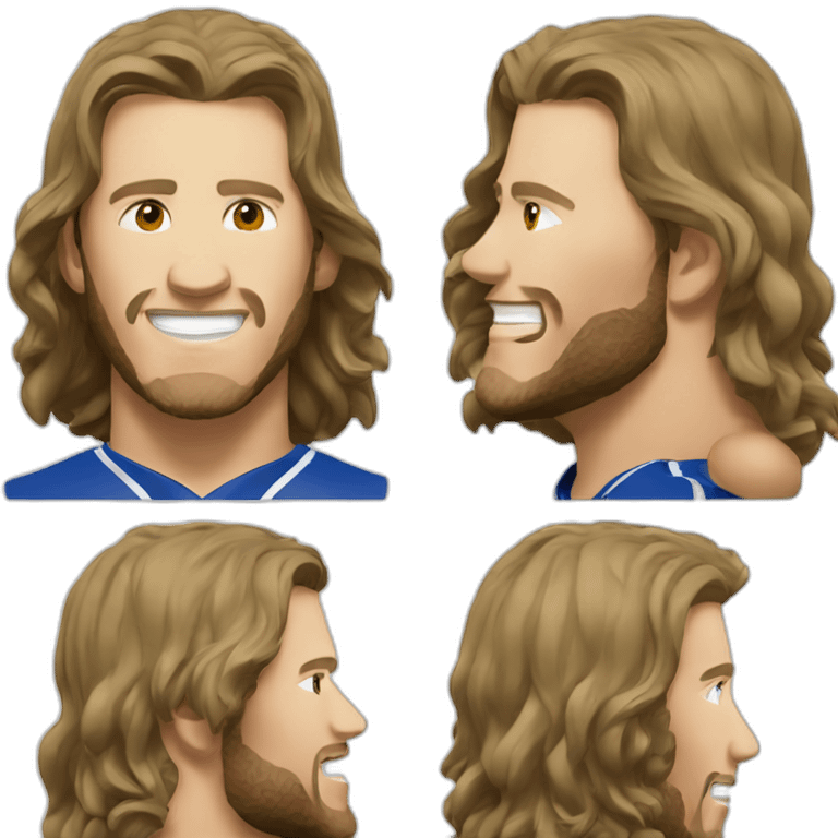 Clayton Kershaw with whiplash emoji