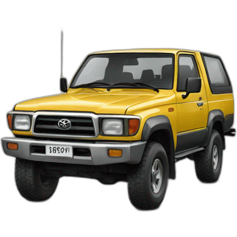 Toyota 4x4 1991 emoji