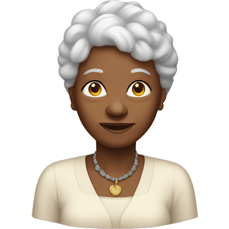 An african grandmother emoji