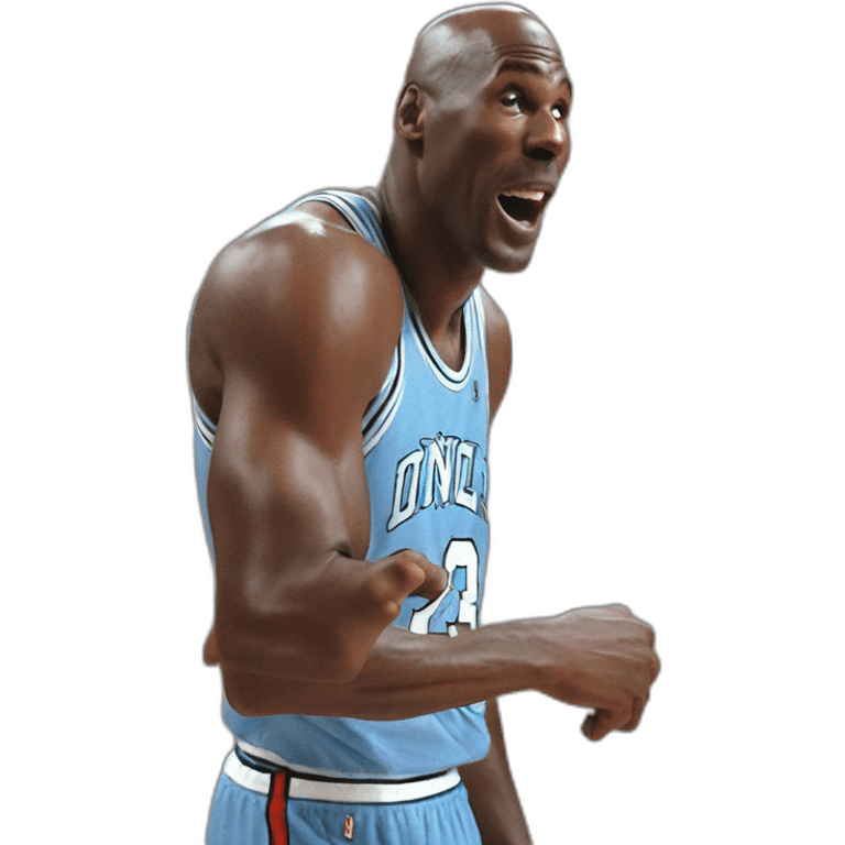 Michael jordan UNC emoji