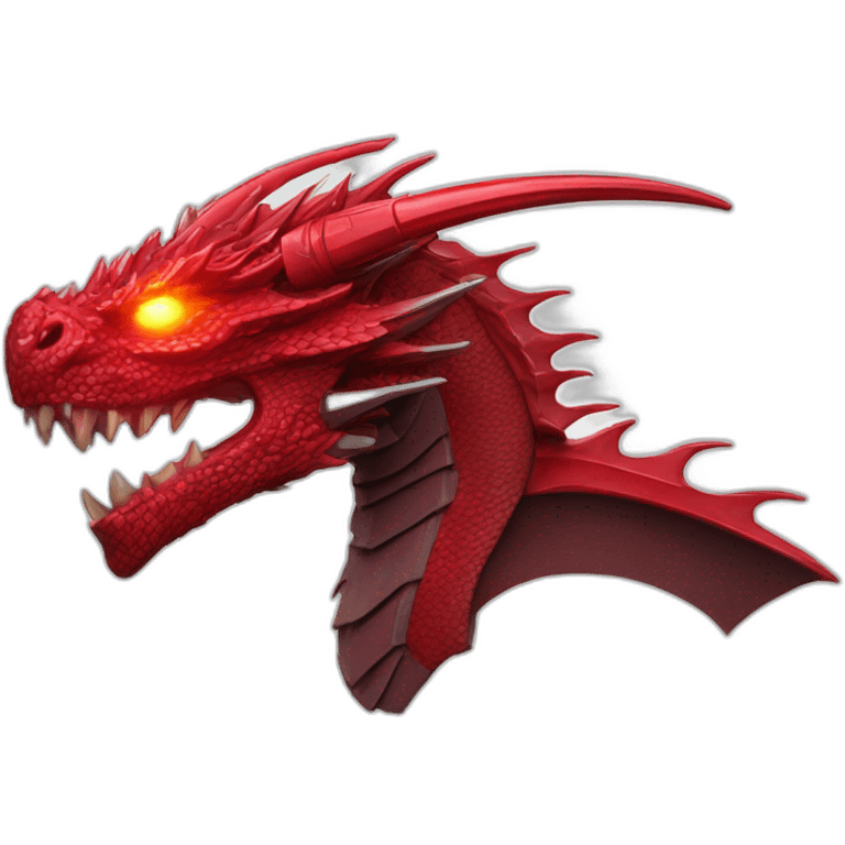 crazy-funny-cyberpunk-red-dragon-head-laser-sword-red emoji