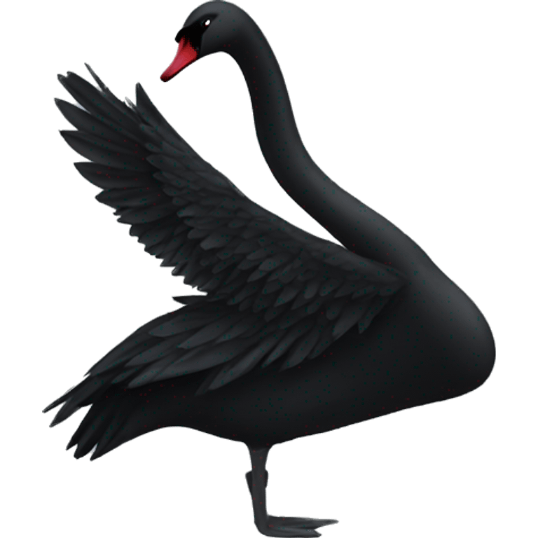 Black swan emoji emoji