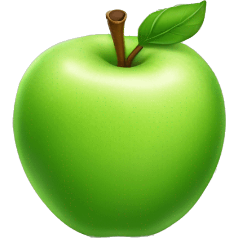 apple grren emoji