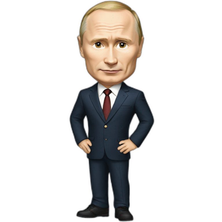 Putin in adidas suit emoji