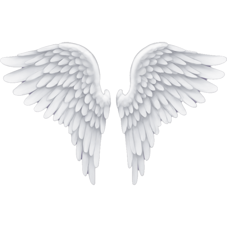 Angel wing emoji