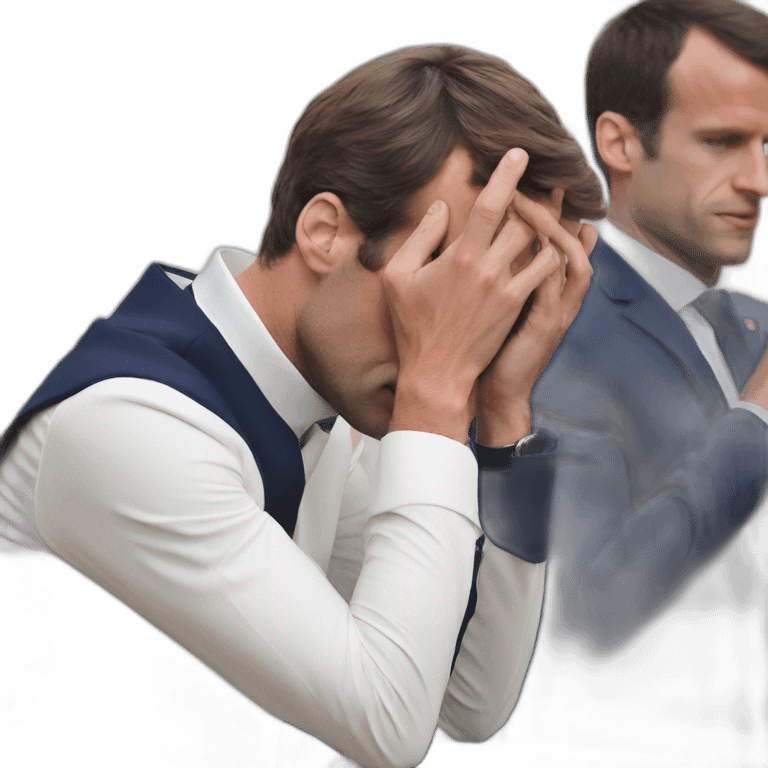 macron facepalm emoji