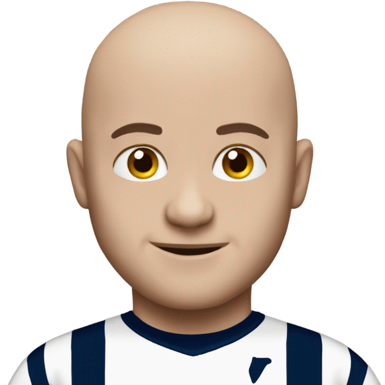 Bald Tottenham fan  emoji