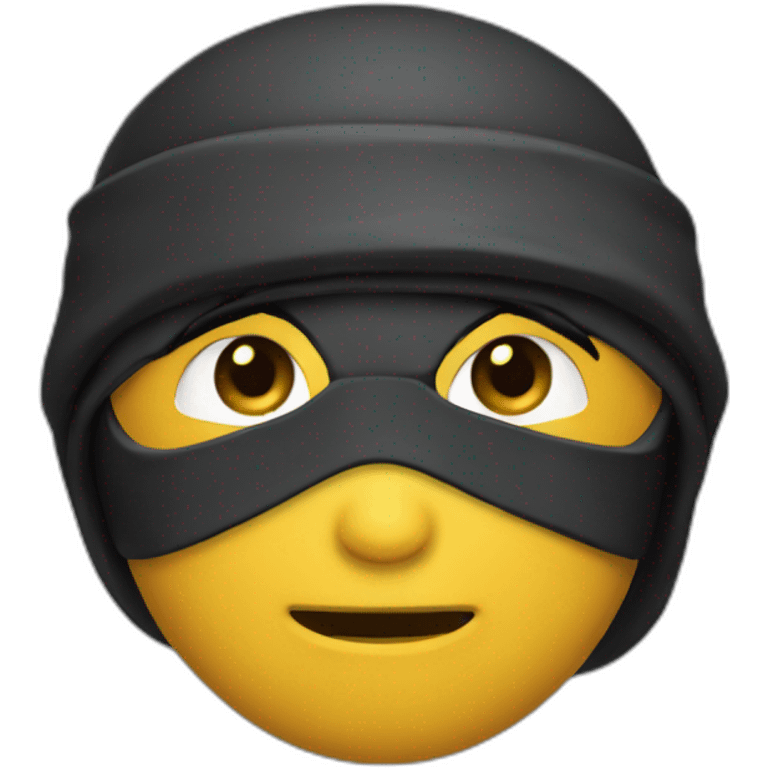 A Ninja with "PI" on his head emoji