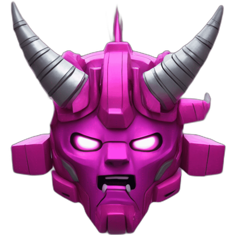 magenta unicron in space emoji