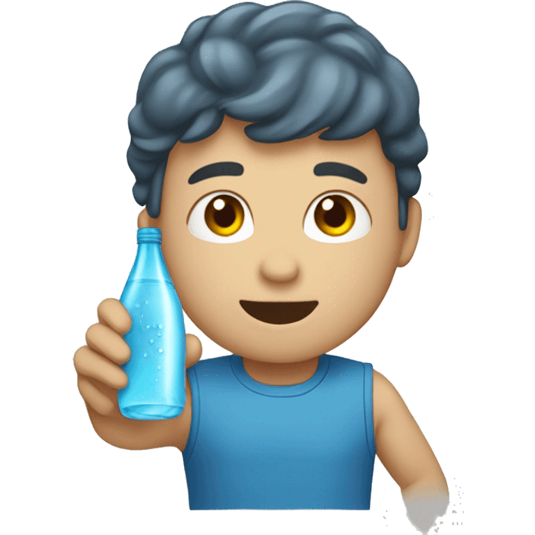 Un emoji de un botellón de agua emoji