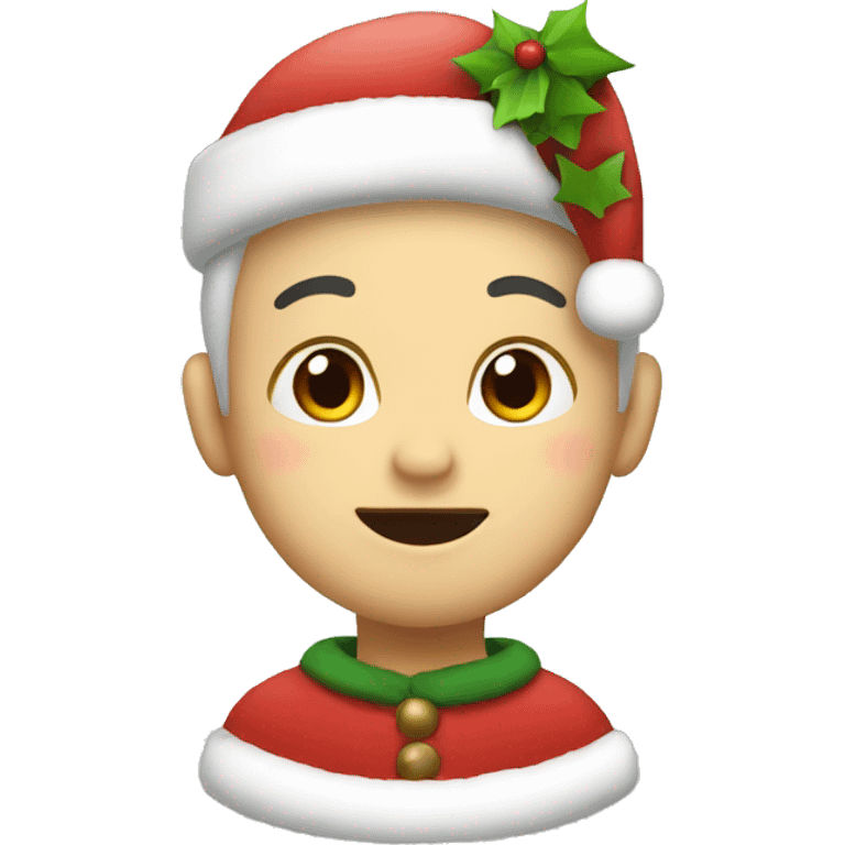 Christmas kawaii emoji