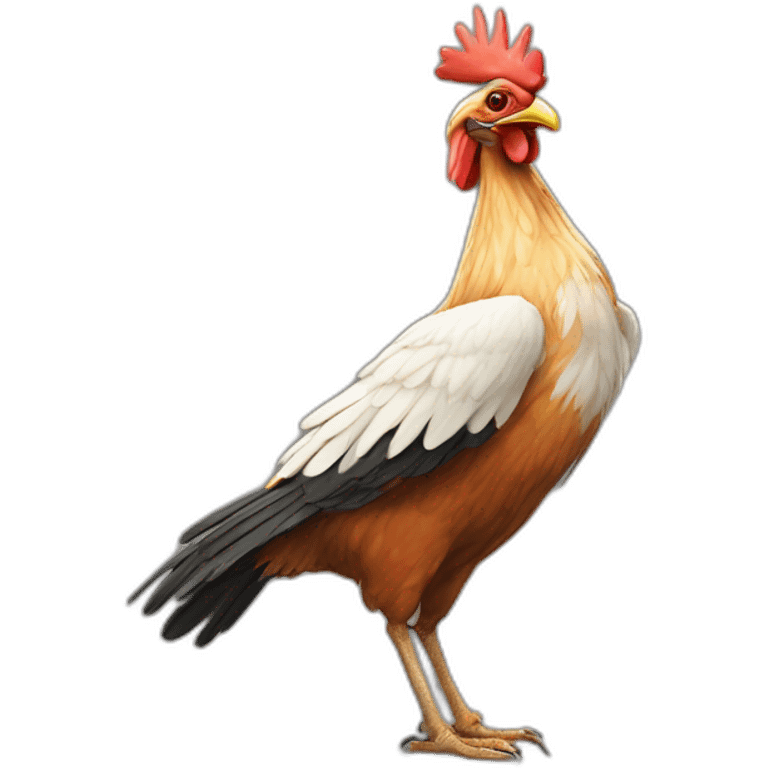 Moorhuhn als Jäger emoji