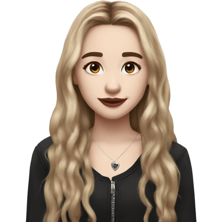 Girl with Sabrina carpenter  emoji